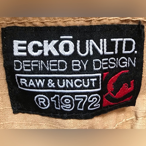 Ecko Unltd Cargo Shorts Safari Hiking Pocket Shorts Size 38 - Picture 4 of 8